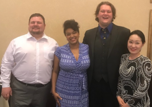 (left to right) Taylor P Comstock, Marquita Richardson, Houston Tyrrell, Junghyun Lee