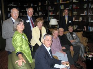 Abe and Sue Fosson, James Drummond, Bill and Terry Green, Jackie Noonan, Bernie and Barbara Vonderheide and Tom Lillich